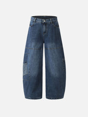 Aelfric Eden Multi Pocket Loose Barrel Jeans