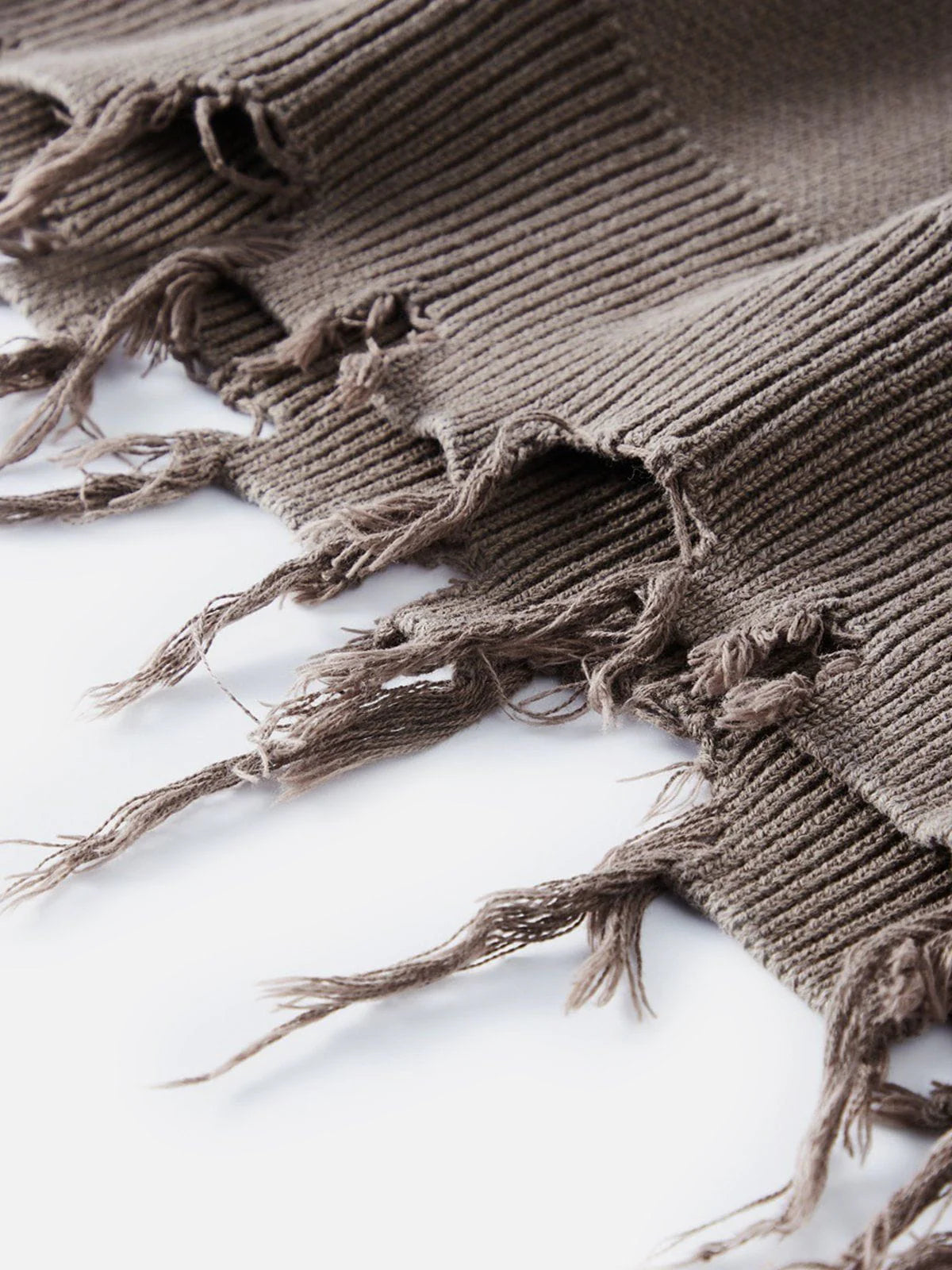 Aelfric Eden Washed Fringe Sweater