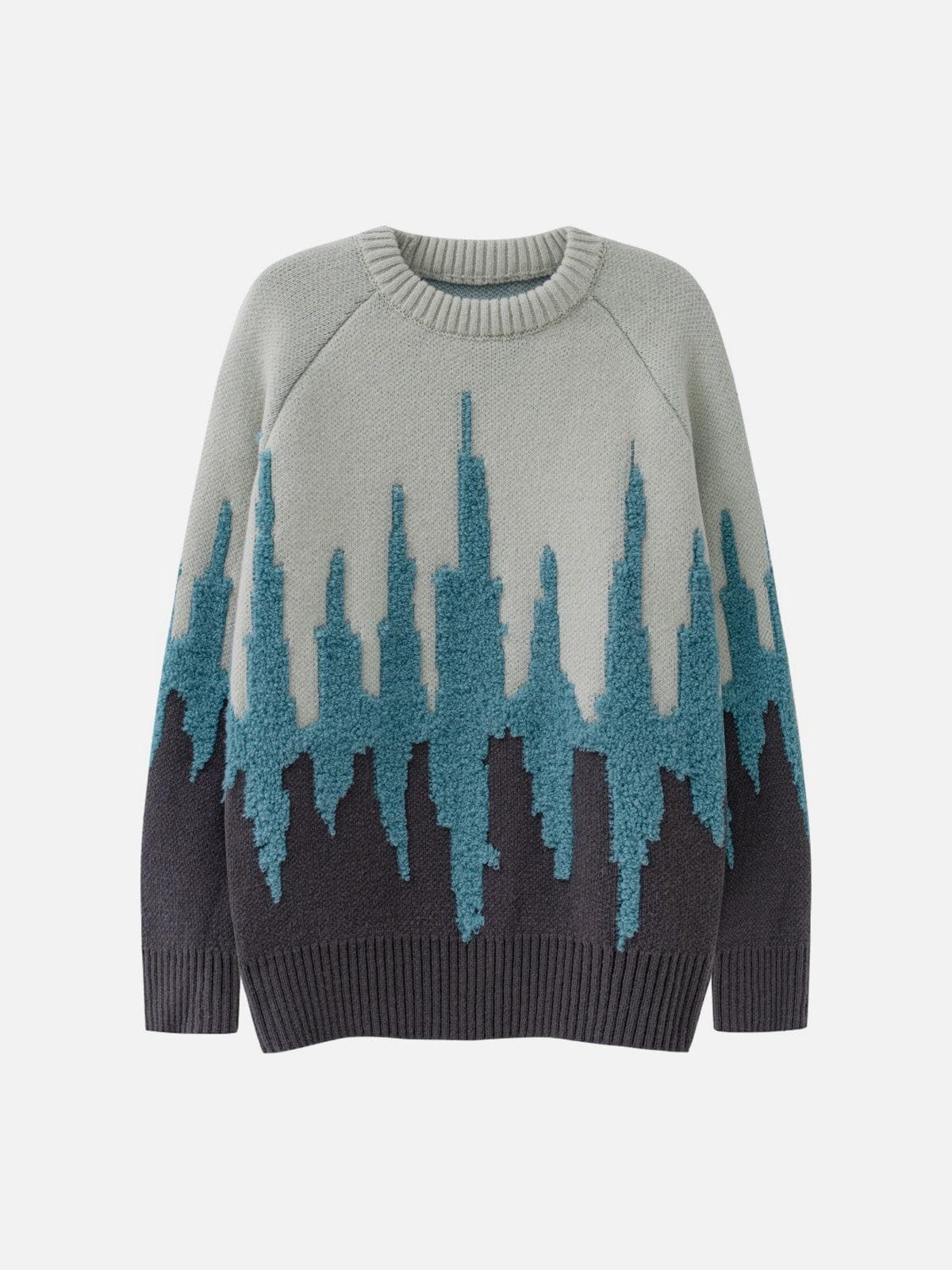 Aelfric Eden Vintage Gradient Patchwork Sweater
