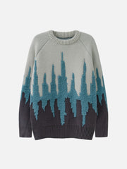 Aelfric Eden Vintage Gradient Patchwork Sweater