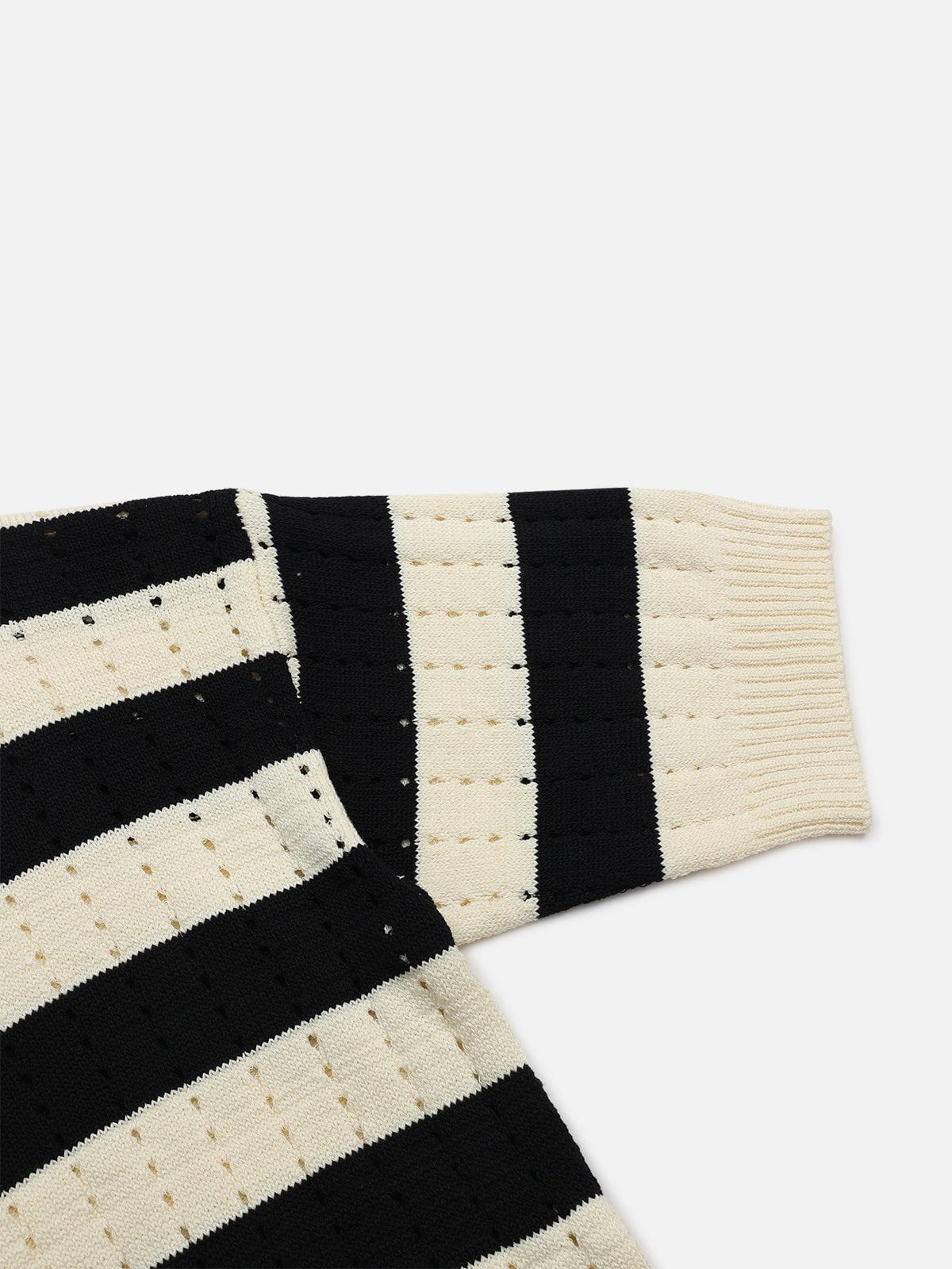 Aelfric Eden Stripe Hollow Out Tee