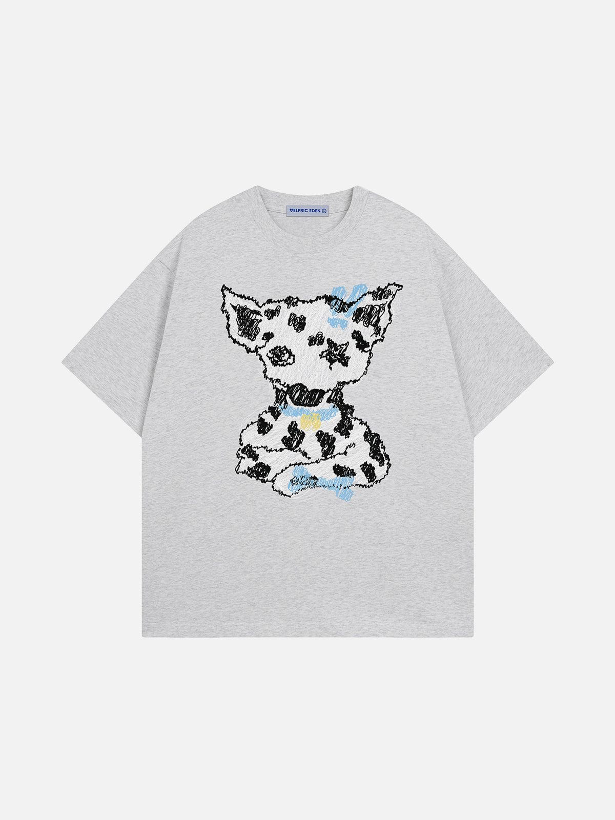 Aelfric Eden Line Graffiti Dalmatian Tee