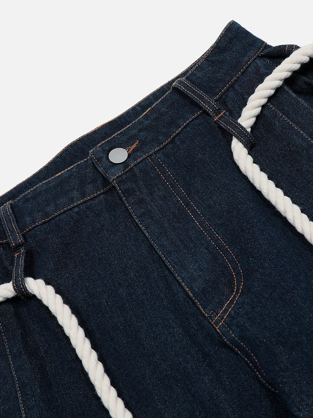 Aelfric Eden Rope Raw Barrel Loose Jeans