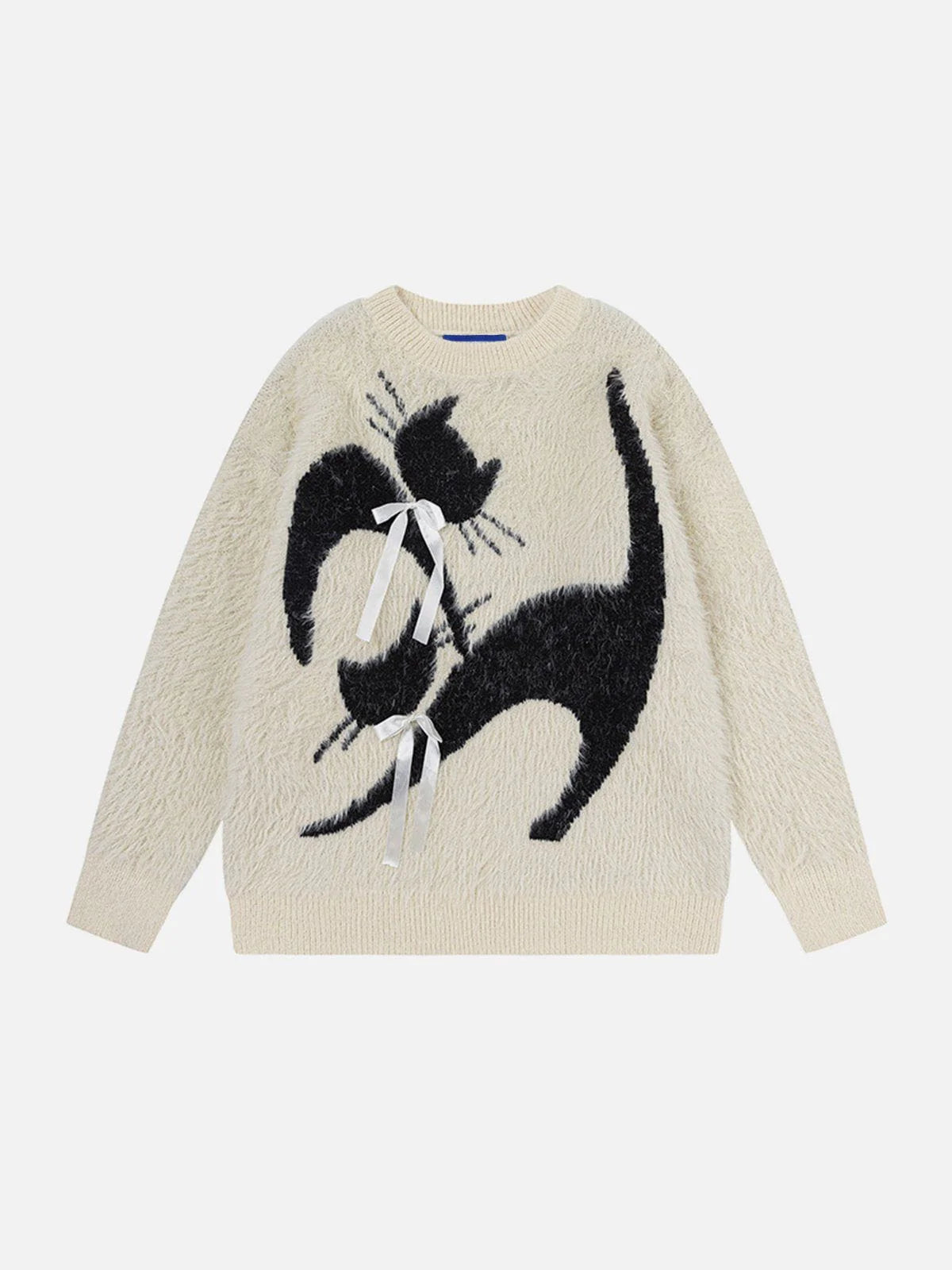 Aelfric Eden Bow Cat Graphic Sweater