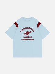 Aelfric Eden Cotton Color Blocking Tee