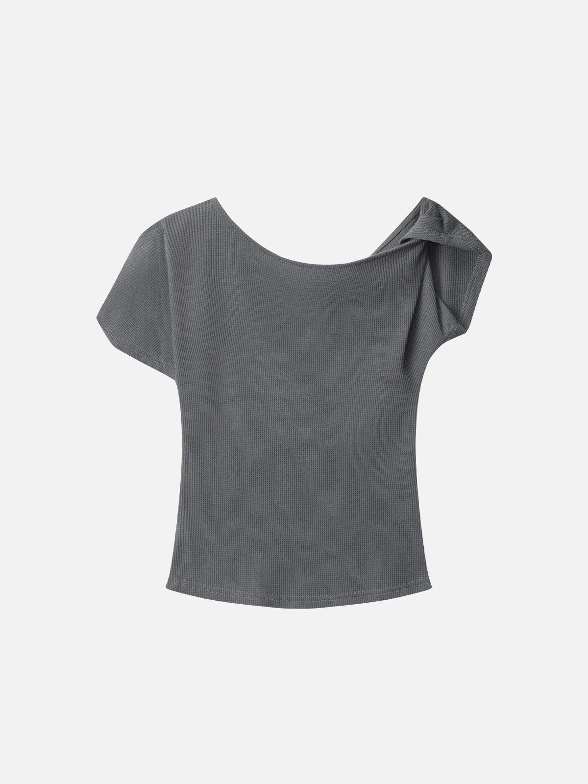 Aelfric Eden Number Print Off-The-Shoulder Tee