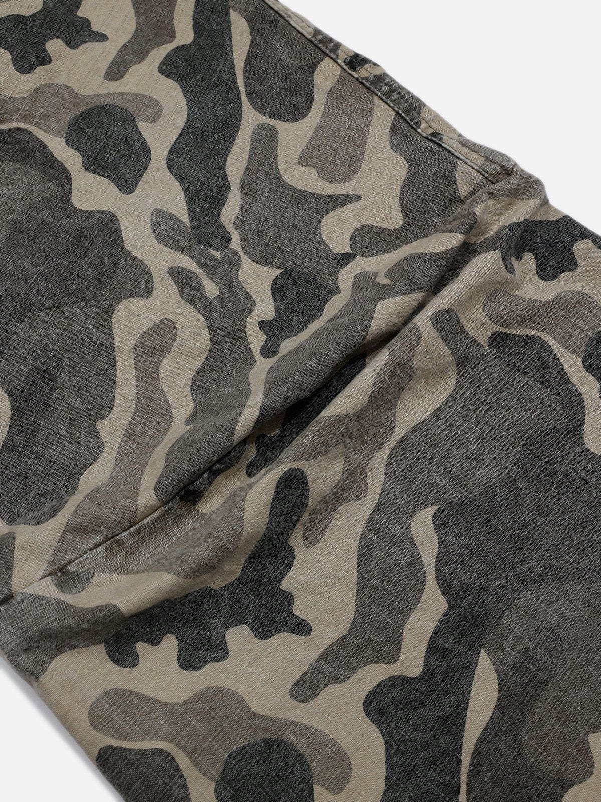 Aelfric Eden Wrinkle Camouflage Loose Jeans