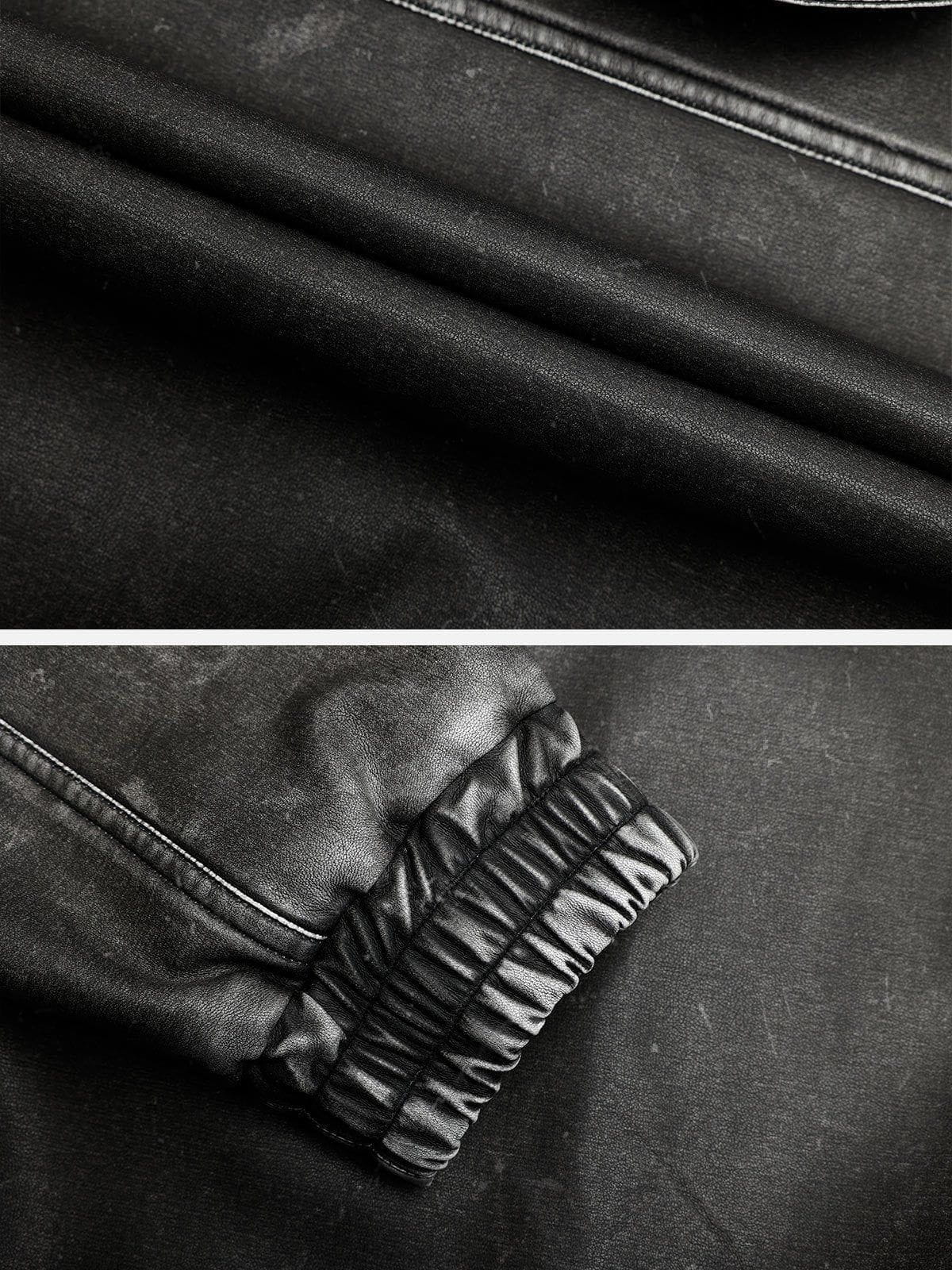 Aelfric Eden Embroidery Washed Racing Jacket