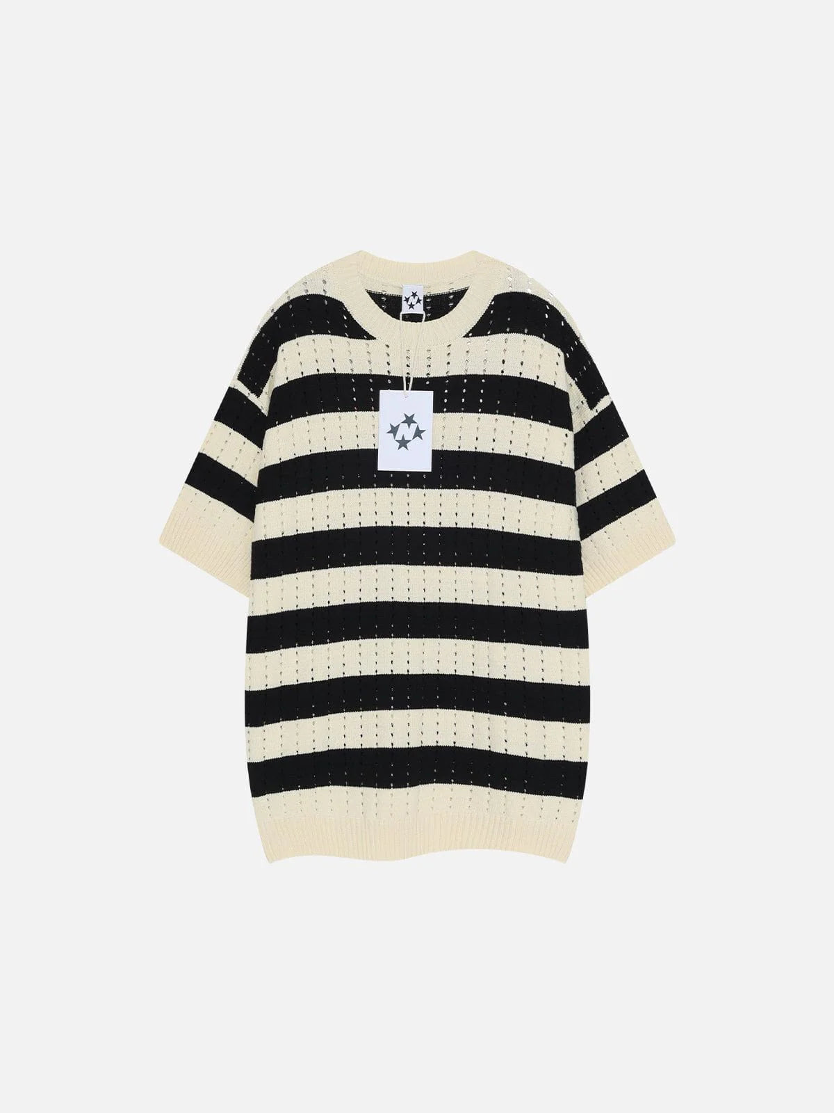 Aelfric Eden Stripe Hollow Out Tee