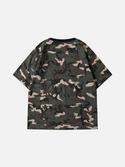 Aelfric Eden Camouflage Number Oversized Tee