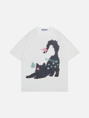 Aelfric Eden Star Cat Print Tee