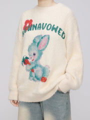 Aelfric Eden Cartoon Rabbit Graphic Sweater