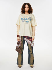 Aelfric Eden Peace Basic Pigeon Print Tee