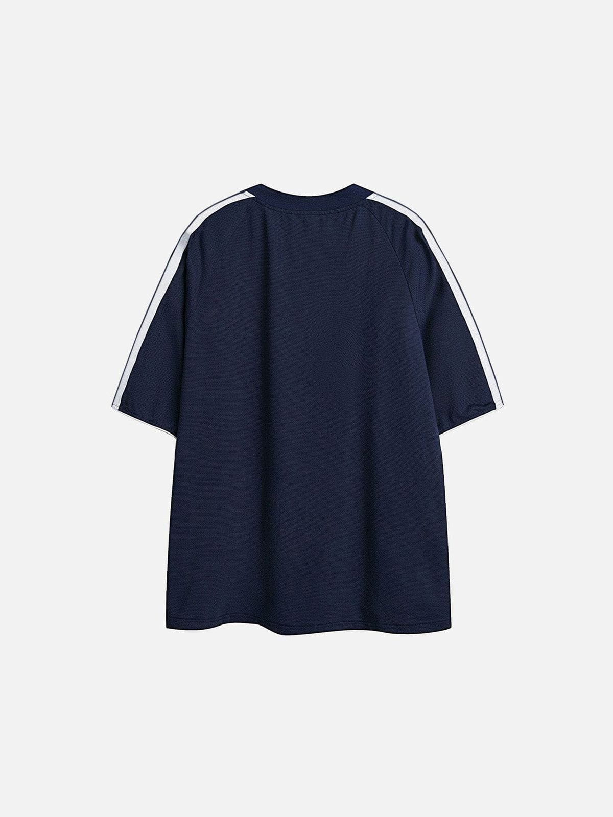Aelfric Eden Contrast Color Stripe Tee