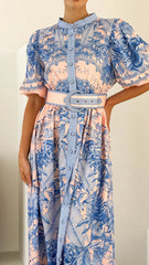 Vania Maxi Dress - Madeline Blue
