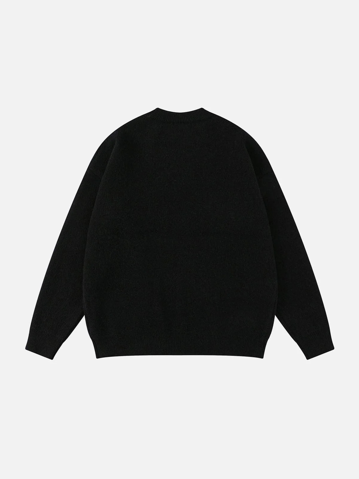 Aelfric Eden Fringe Letter Jacquard Sweater