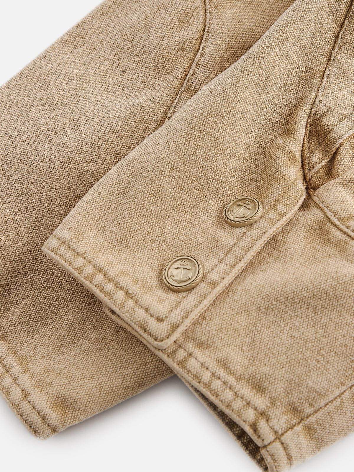 Aelfric Eden Embroidery Washed Denim Jacket