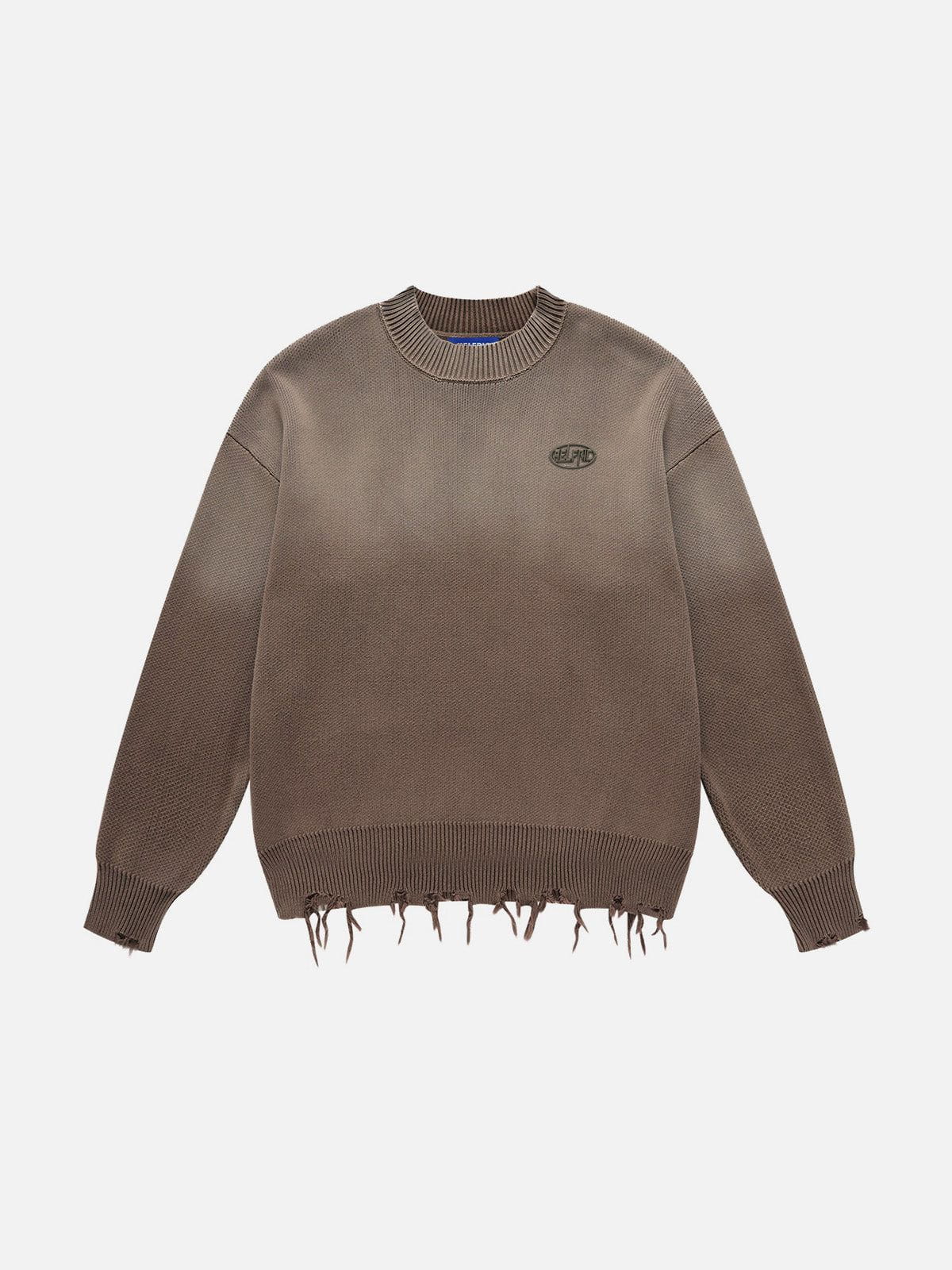Aelfric Eden Washed Fringe Sweater