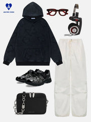 Aelfric Eden Applique Butterfly Washed Hoodie