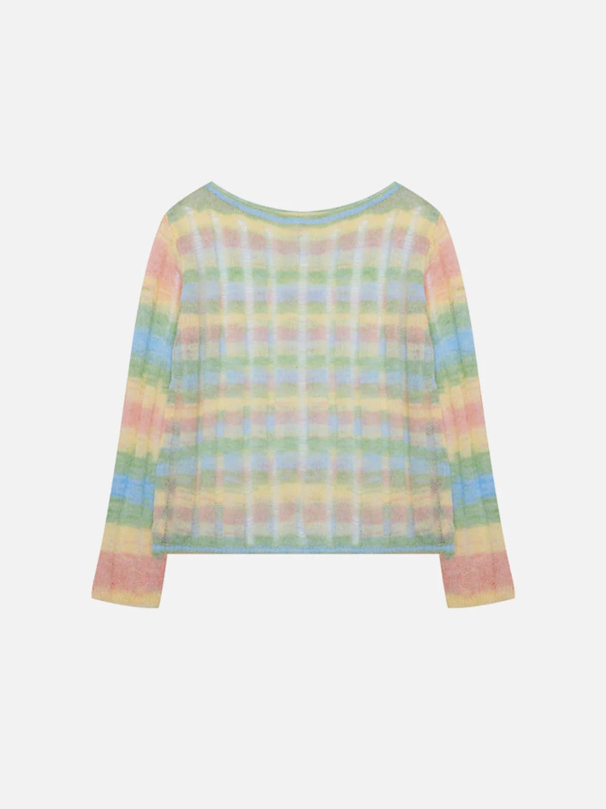 Aelfric Eden Cropped Boxy Gradient Sweater