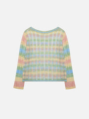 Aelfric Eden Cropped Boxy Gradient Sweater