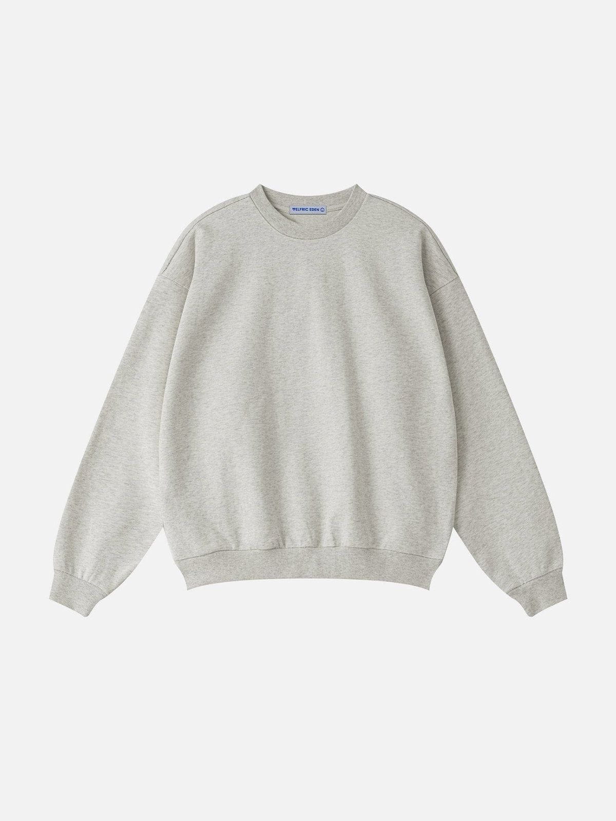 Aelfric Eden Basic Solid Oversized Sweatshirt