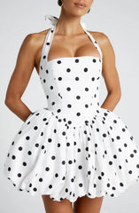 Colette Polka Dot Halter Dress