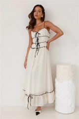 Caprice Frill Midi Cami Dress