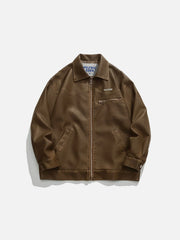 Aelfric Eden Washed Faux Leather Jacket