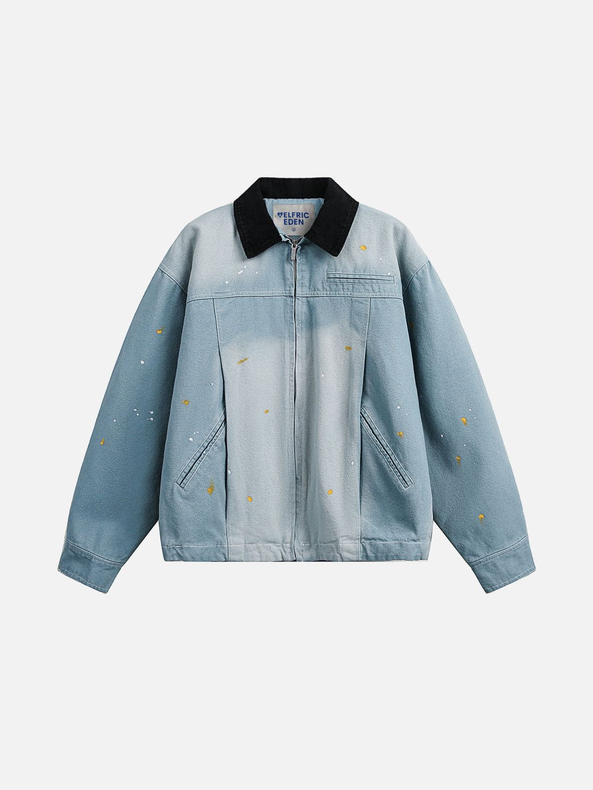 Aelfric Eden Splash-Ink Denim Jacket