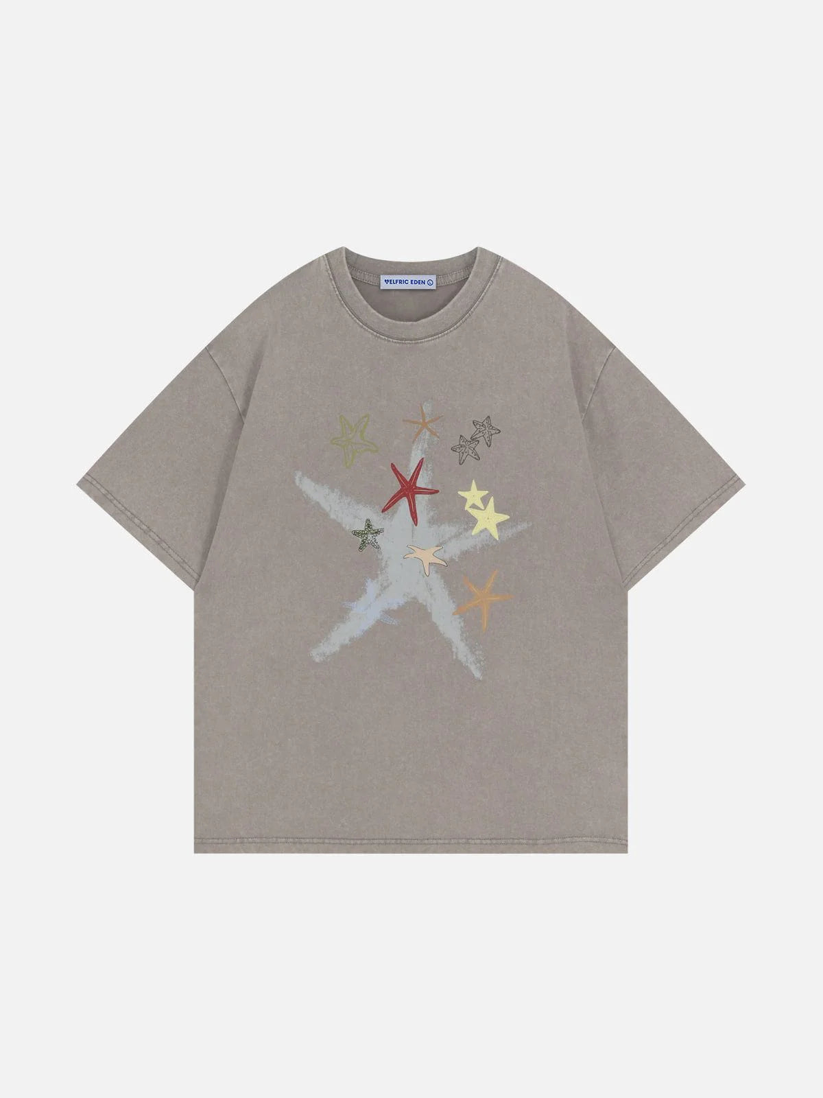 Aelfric Eden Starfish Print Washed Tee