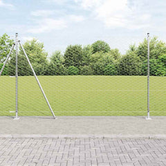 Hexagon Fence 1.4x50 m Galvanised Steel