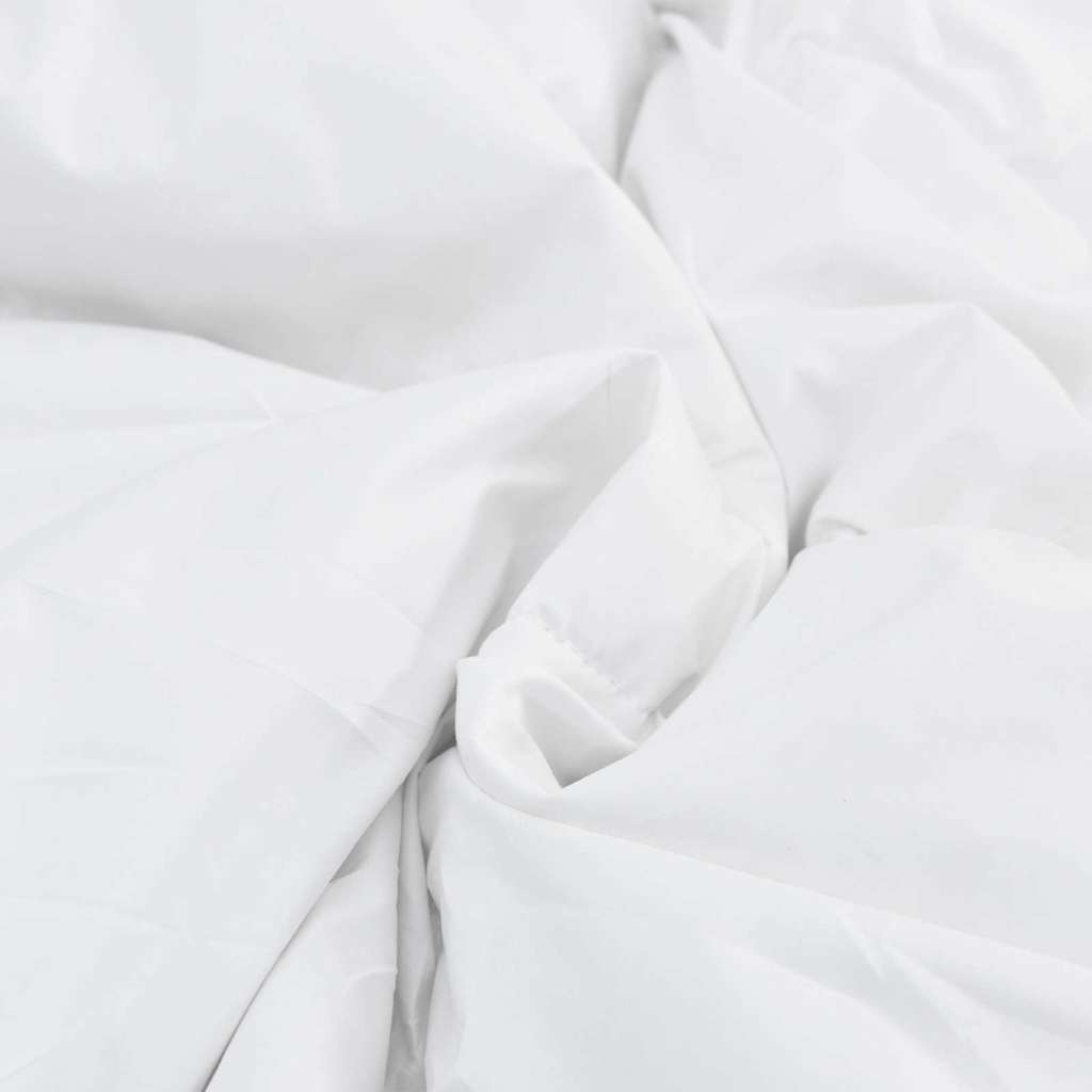 Duvet with Pillow White 155 x 200 cm Microfibre