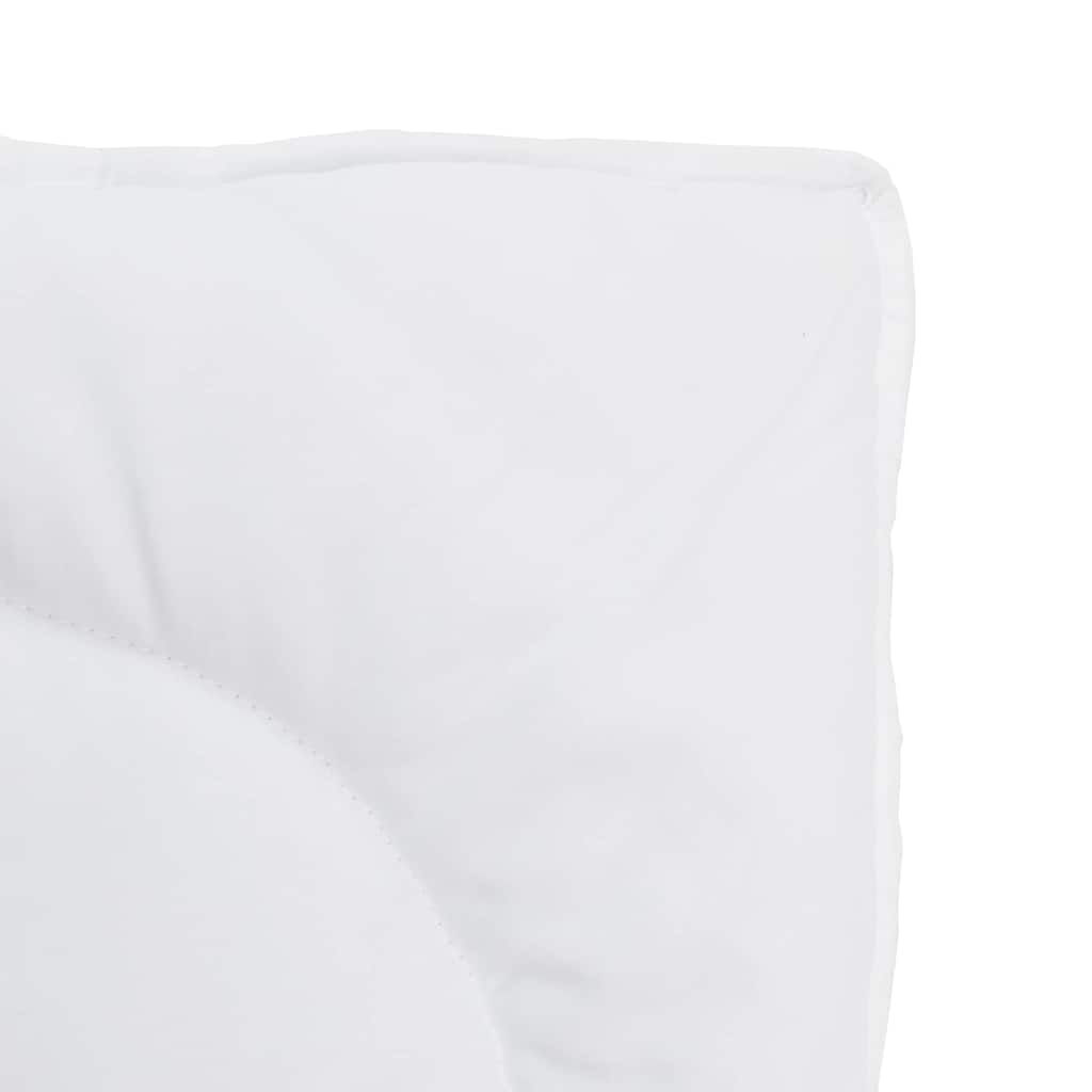 Duvet with Pillow White 155 x 200 cm Microfibre