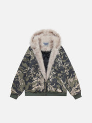 Aelfric Eden Camouflage Cropped Coat