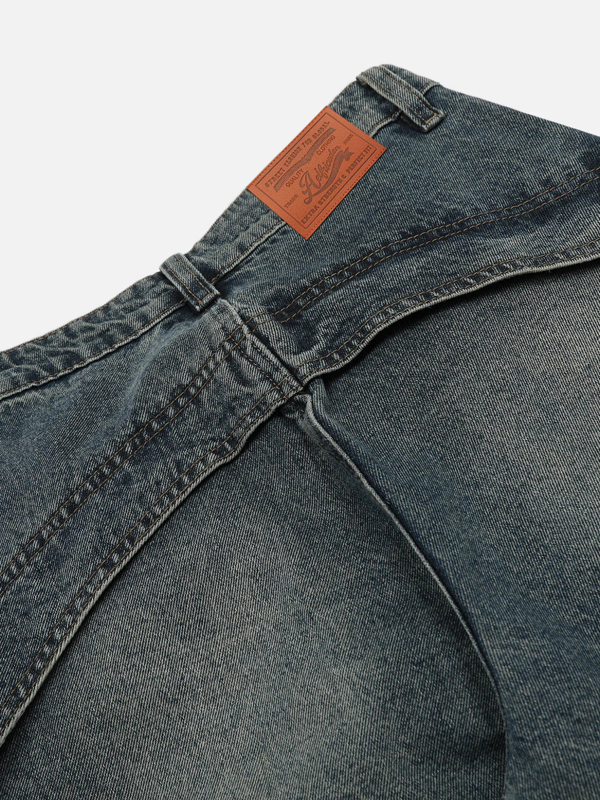 Aelfric Eden Deconstructive Washed Loose Jeans