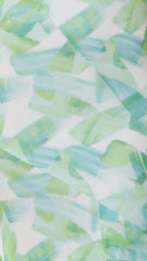 Zinnia Midi Dress - Green Floral