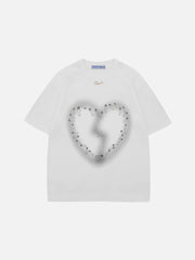 Aelfric Eden Pin Heart Print Tee