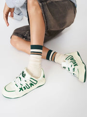 StarryClimb Dissolving Sole Patchwork Skate Shoes