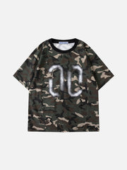 Aelfric Eden Camouflage Number Oversized Tee