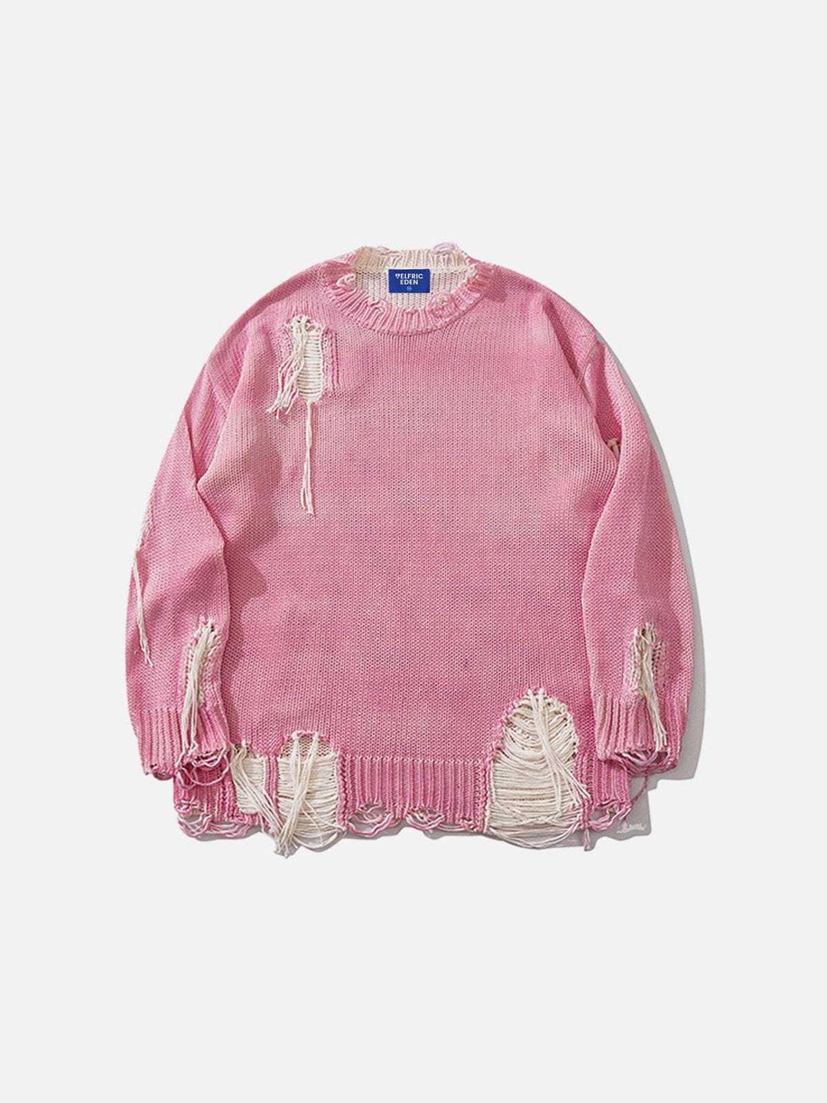 Aelfric Eden Distressed Wasteland Style Sweater