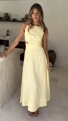 Kimberley Maxi Dress - Yellow