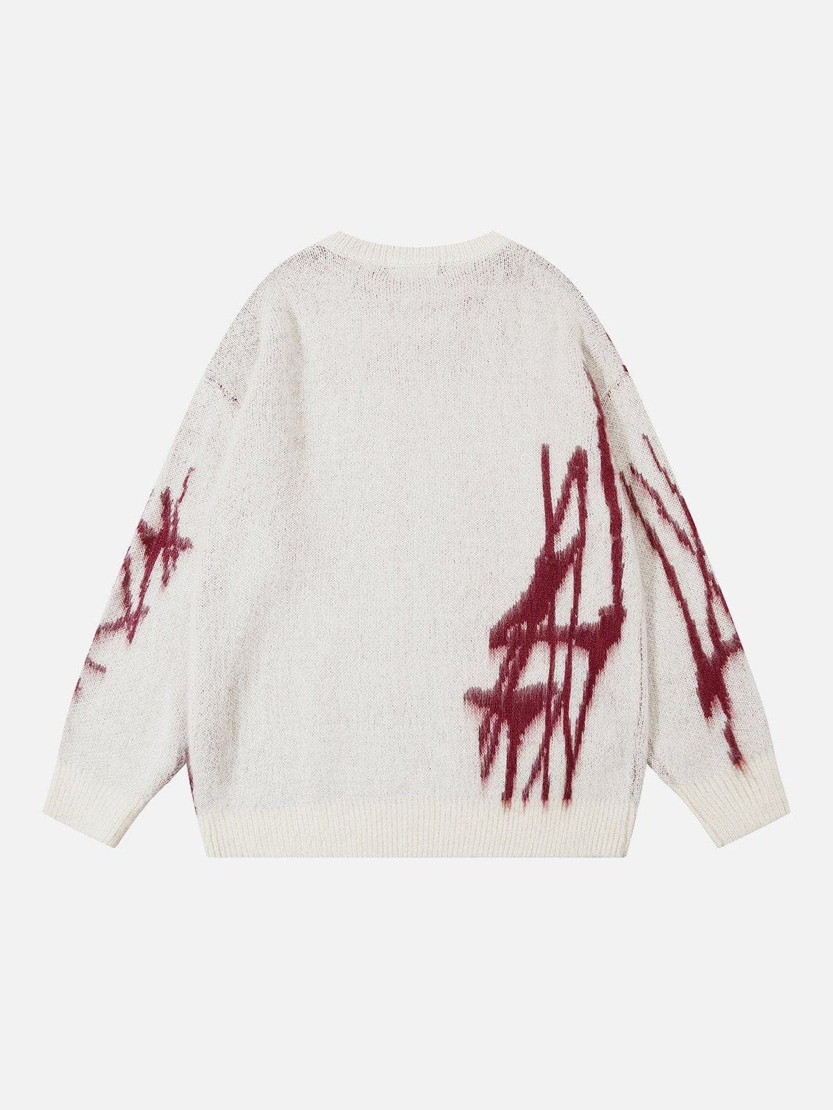 Aelfric Eden Irregular Graffiti Sweater