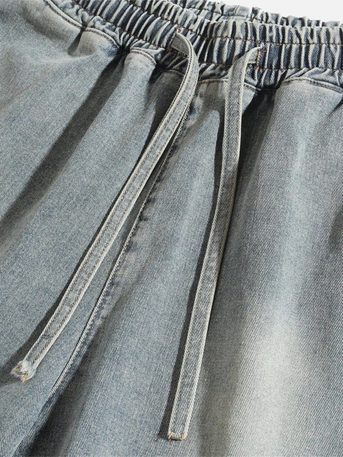 Aelfric Eden Washed Embroidery Jorts