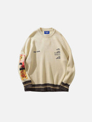 Aelfric Eden Sunflowers & Self-portrait of Van Gogh Sweater