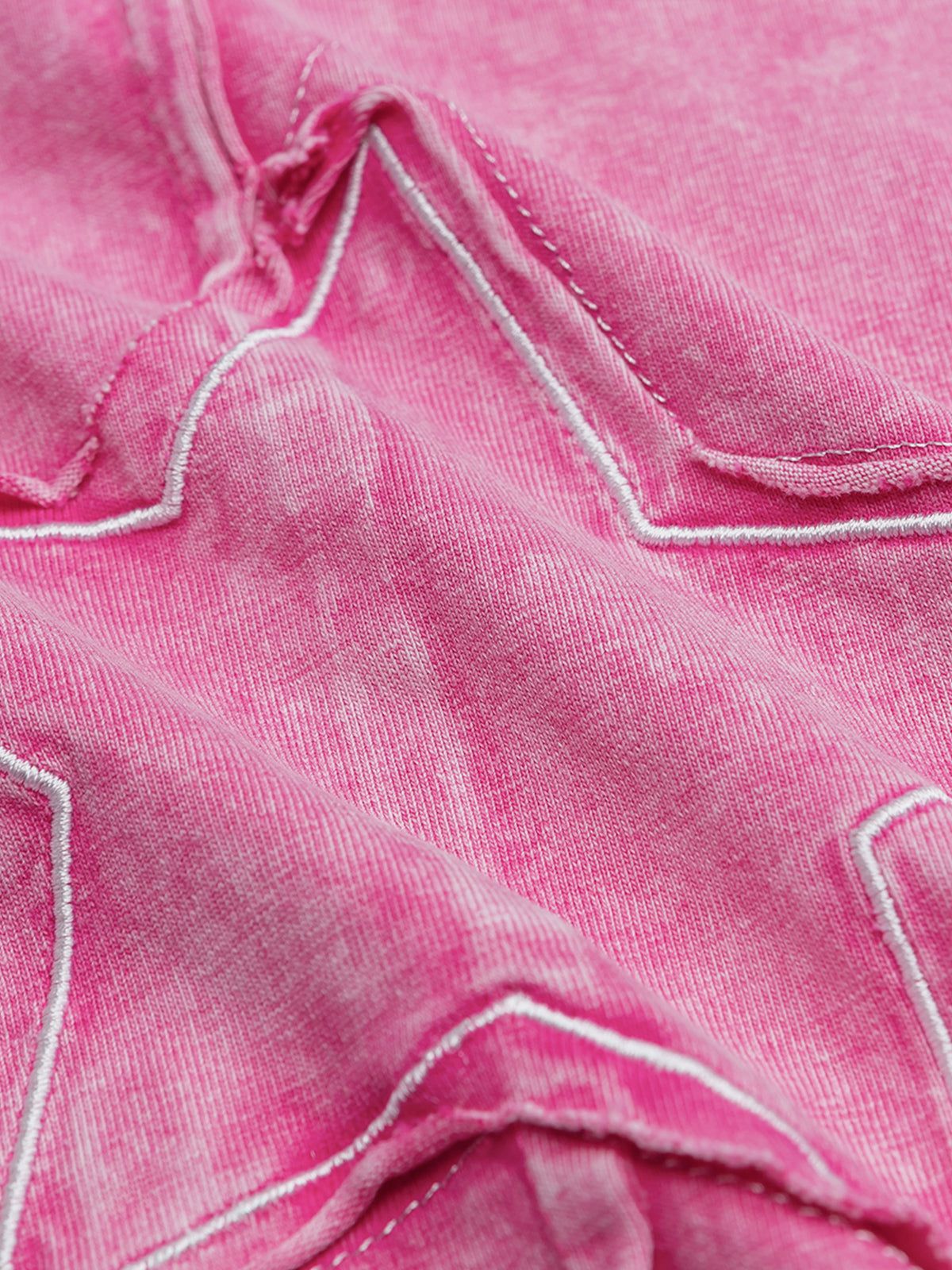 Aelfric Eden Applique Embroidery Star Washed Tee