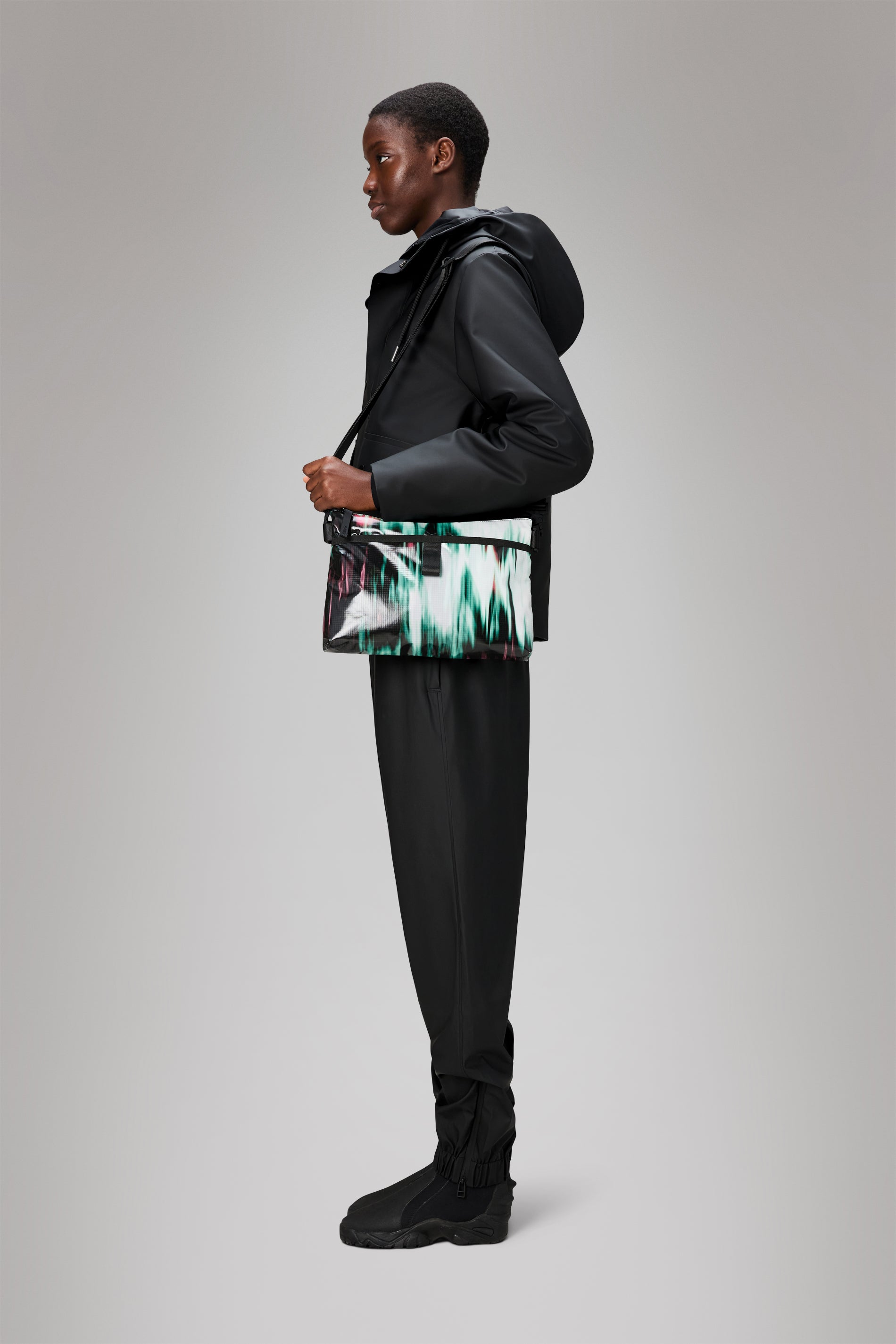 RAINS Sibu Musette Bag Blur Crossbody