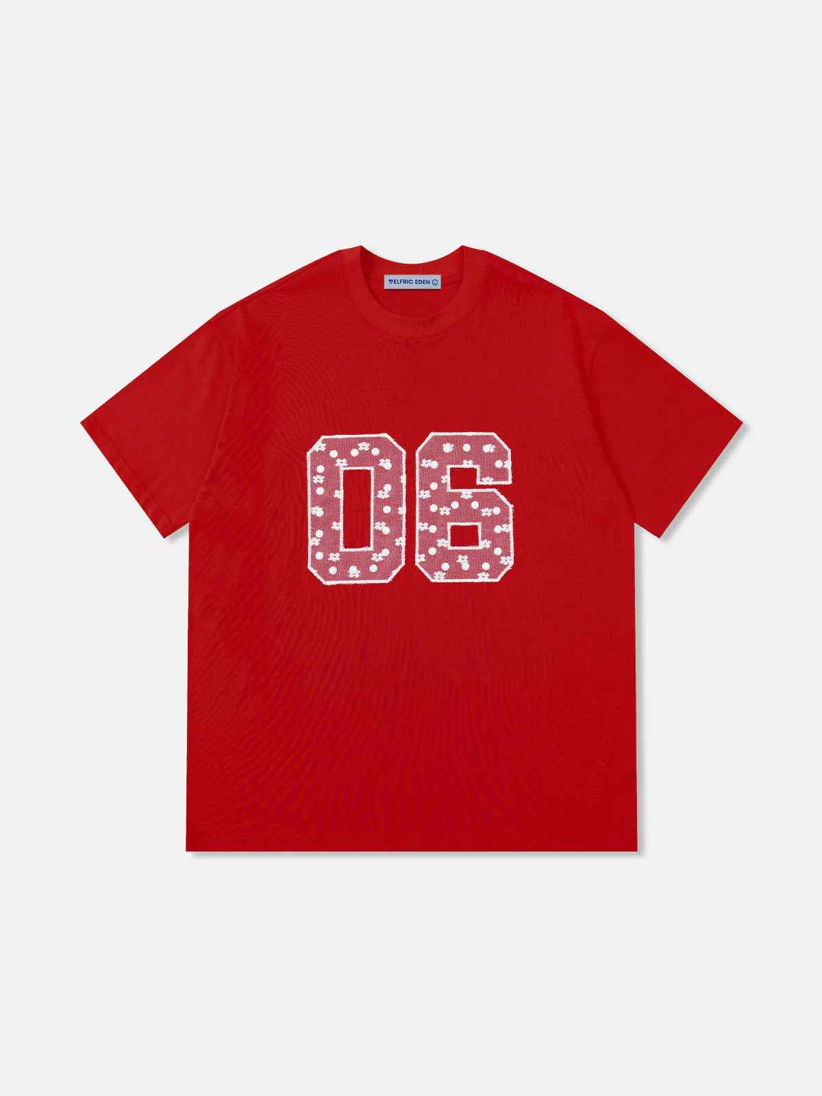 Aelfric Eden Lace Number Embroidery Tee