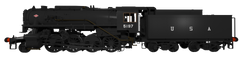 USATC S160 2-8-0 Black with U.S.A on Tender No.5197 (as Preserved) Steam Locomotive