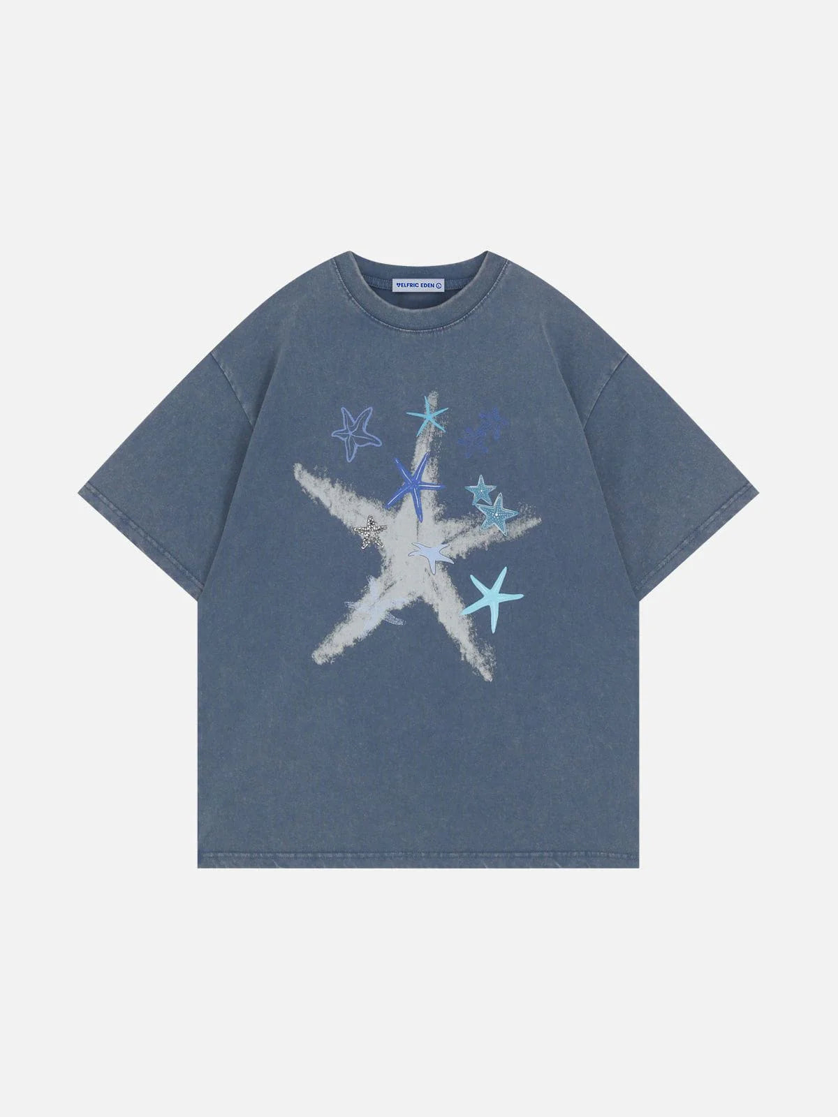 Aelfric Eden Starfish Print Washed Tee